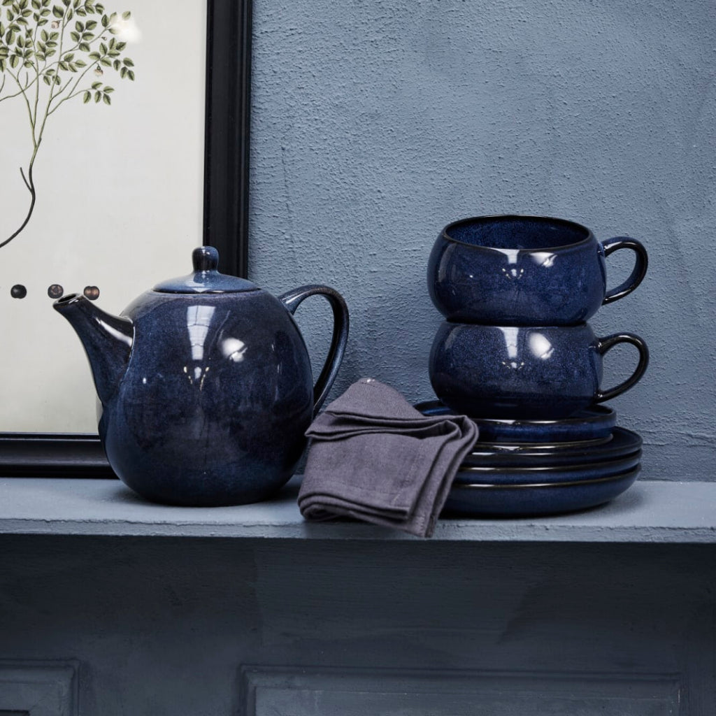 Blue Amara cup and saucer