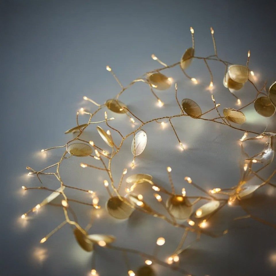 Palmi LED String Light in Gold 1.8m
