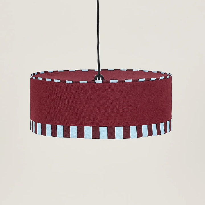 Nododinoz Paul Lampshade in Burnt Red 50cm