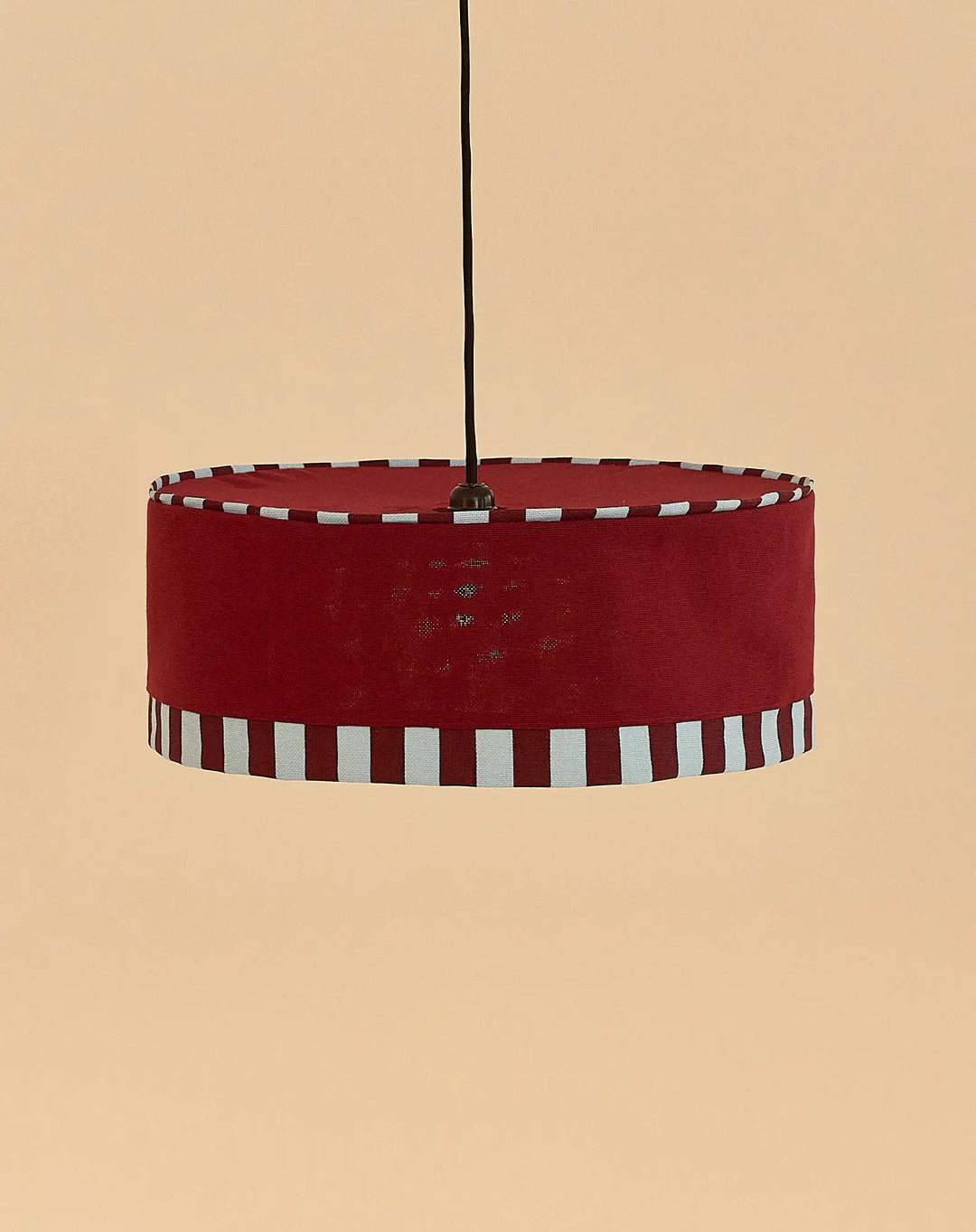 Nododinoz Paul Lampshade in Burnt Red 50cm