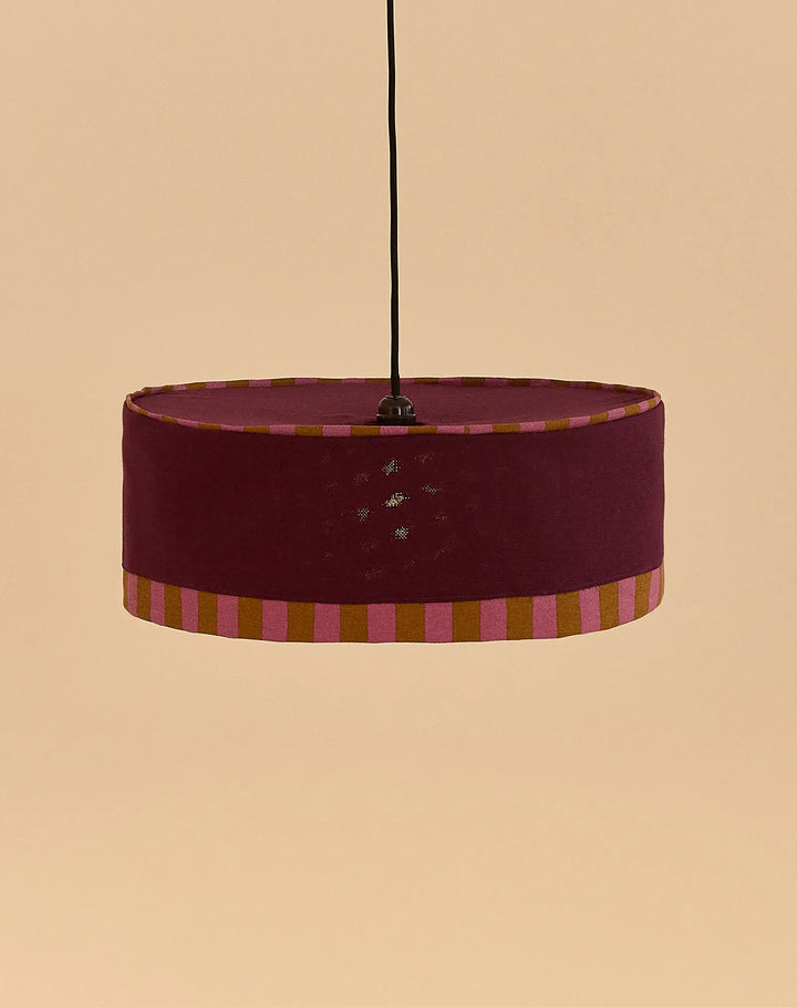 Nododinoz Paul Lampshade in Prune 50cm