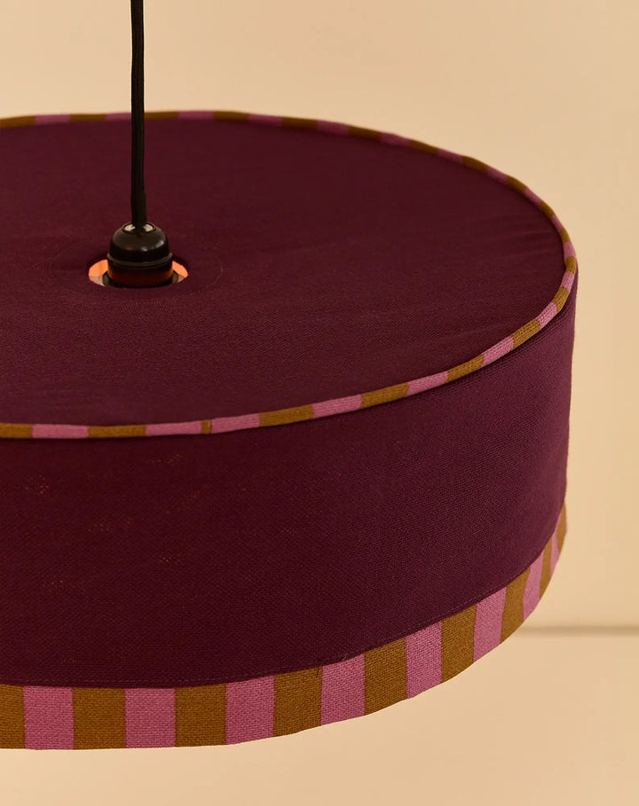 Nododinoz Paul Lampshade in Prune 50cm
