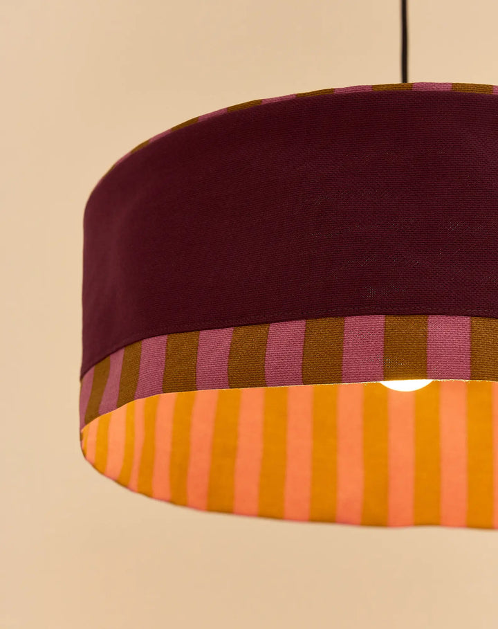 Nododinoz Paul Lampshade in Prune 50cm