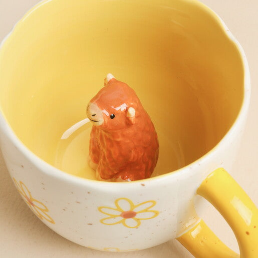 Surprise Highland Cow Mug