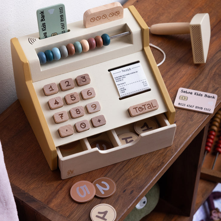 Wooden Cash Register by Sebra