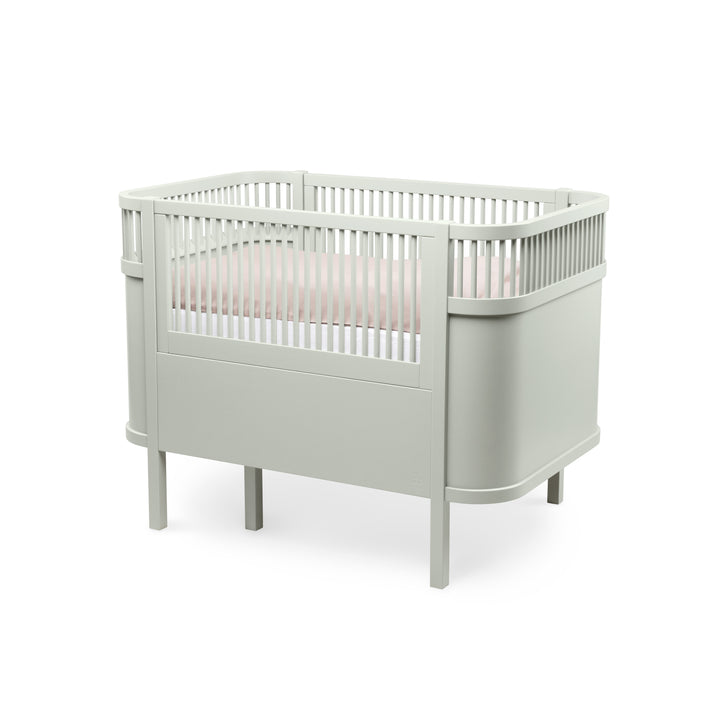 Mist Green Baby &amp; Jr seng fra Sebra