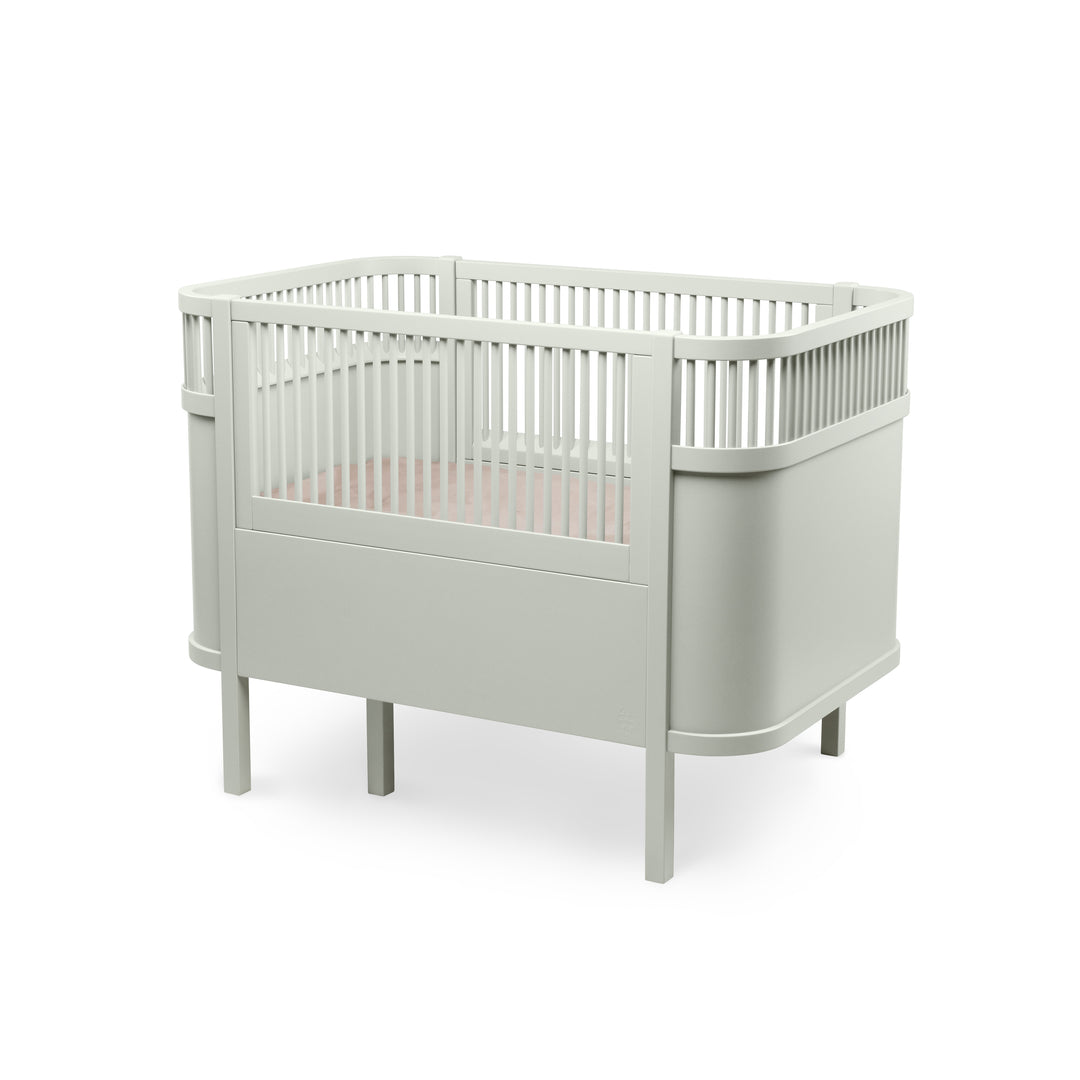 Mist Green Baby &amp; Jr seng fra Sebra