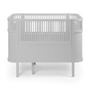 Baby & Junior Cot Bed in Stone Grey by Sebra