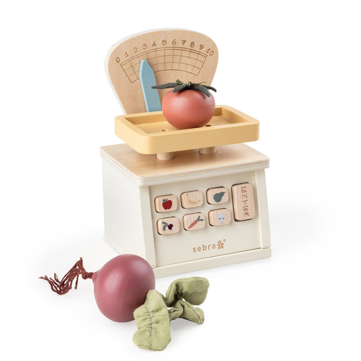 Wooden Store Scale by Sebra