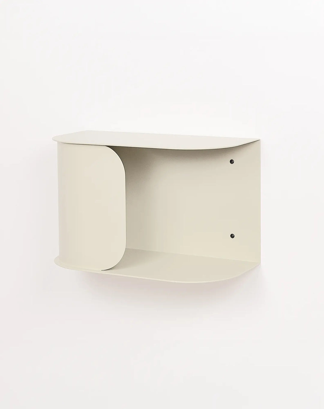 Nobodinoz Steel Wall Bedside Table in Ivory - PRE ORDER