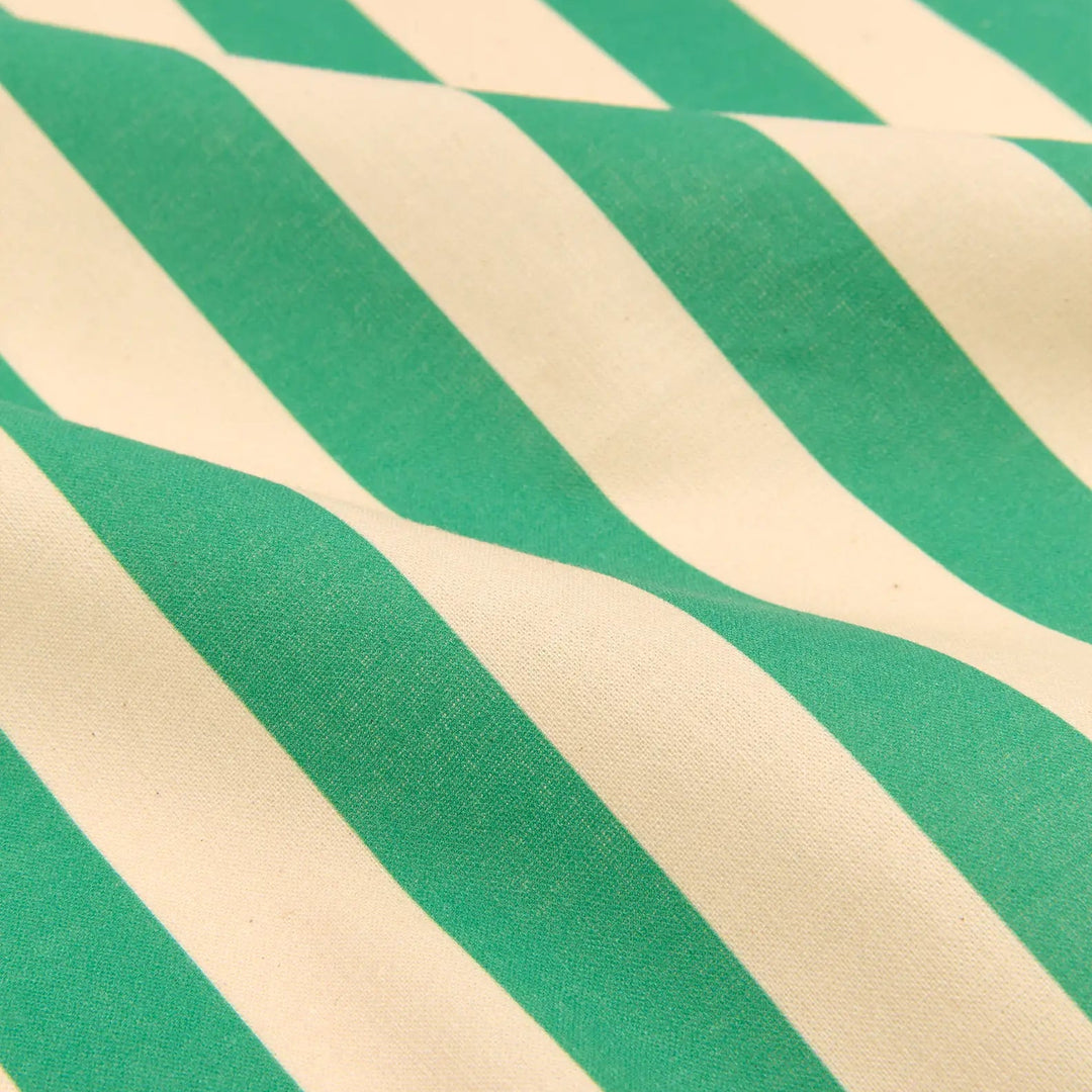 Nododinoz Large Tablecloth in Green Stripes