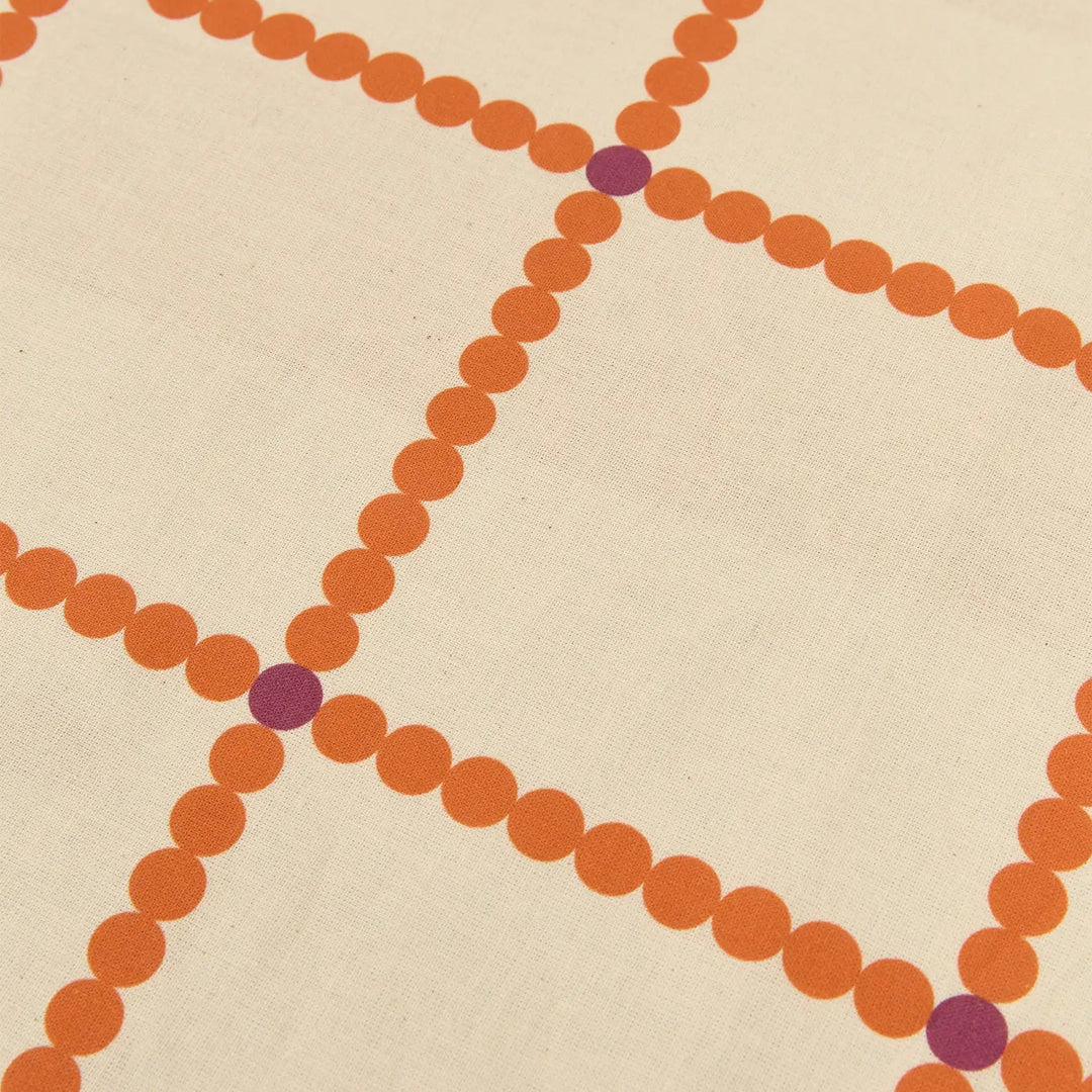 Nododinoz Large Tablecloth in Large Red Grid