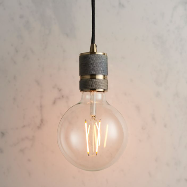 Antik messing Urban Light Pendant
