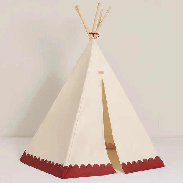 Arizona Vibes Teepee in Carmine by Nobodinoz - PRE-ORDER