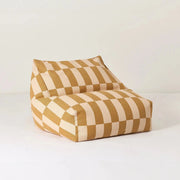 Vibes Armchair Beanbag Mustard and Sand Tiles PRE-ORDER