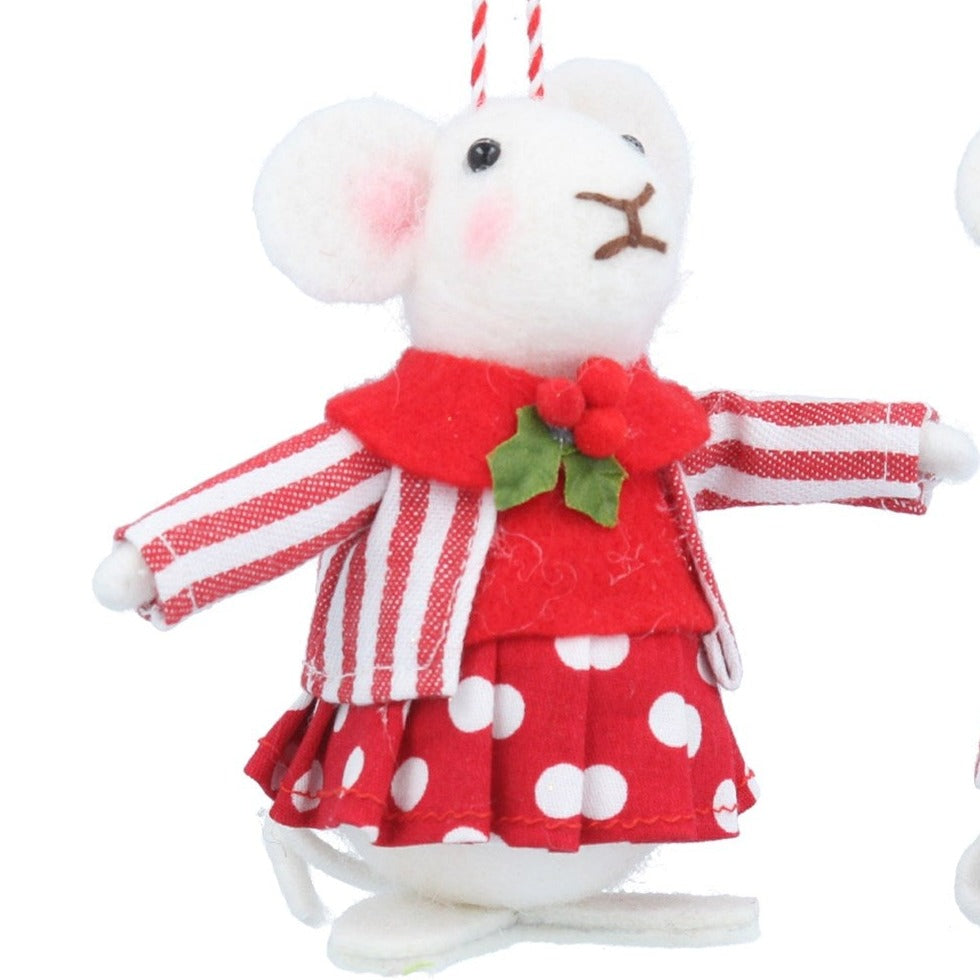 Mr &amp; Mrs Festlig muse-dekoration