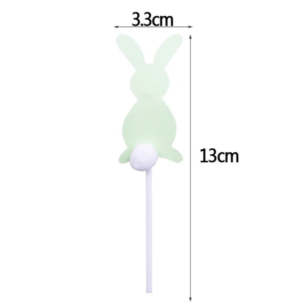 Sæt med fem pastelkaniner