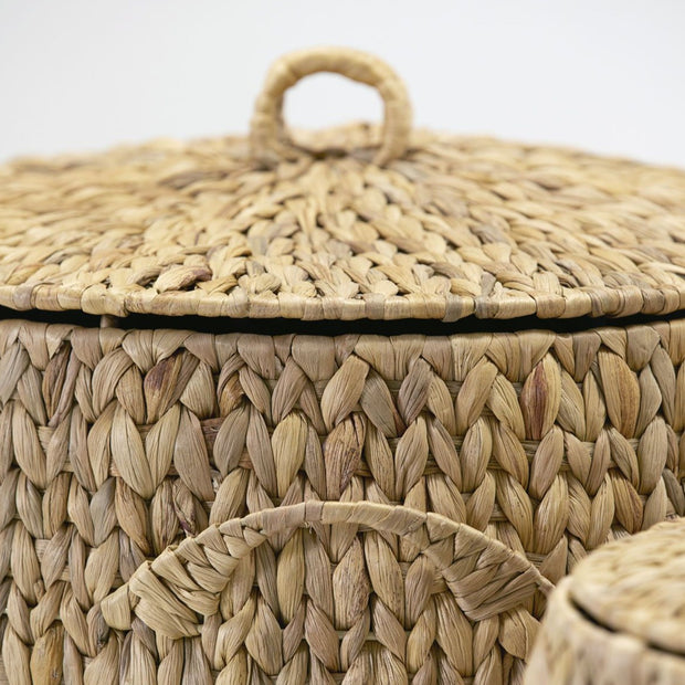 Lana Water Hyacinth Storage Basket