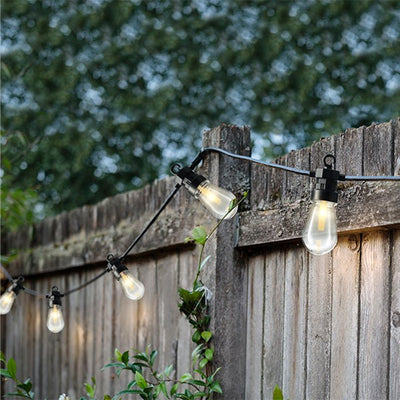 LED Outdoor Light String With Clips