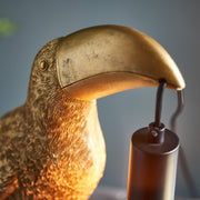 Gold Toucan Table Lamp