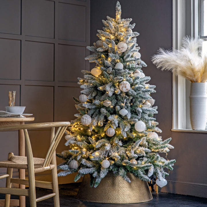 Zimi Hammered Metal juletræsnederdel