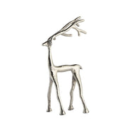 Silver Stag Christmas Decoration