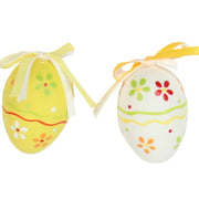 Set Of 12 Ditsy Floral Egg Decorations