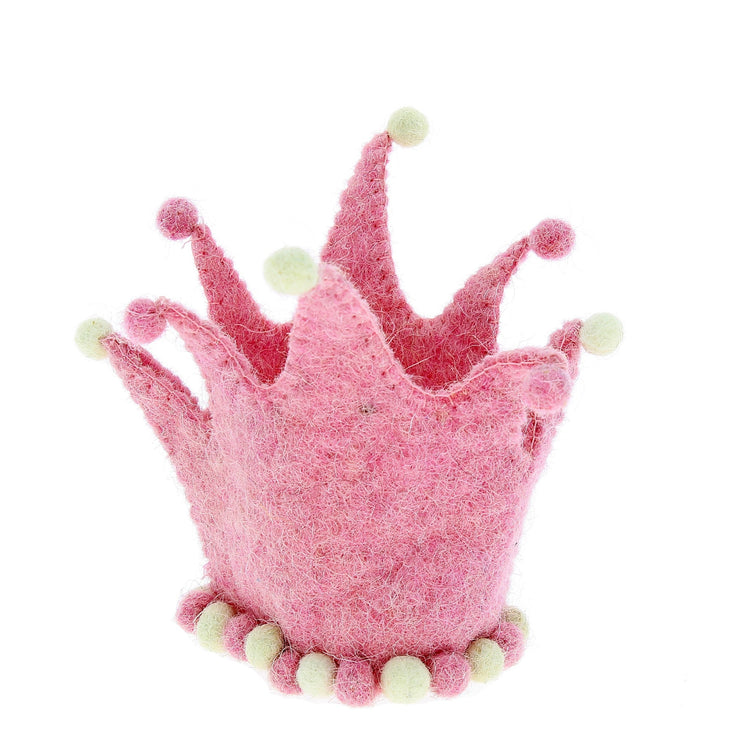 Pink Felt Crown for Felt Animal Heads