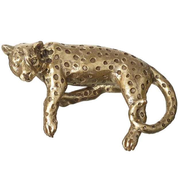 Gold Leopard Pot Hanger