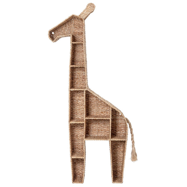 Vævet giraf bogreol
