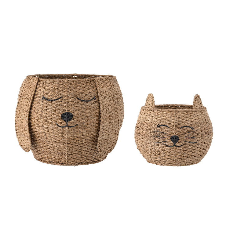 Rattan Puppy / Kitten Storage Basket