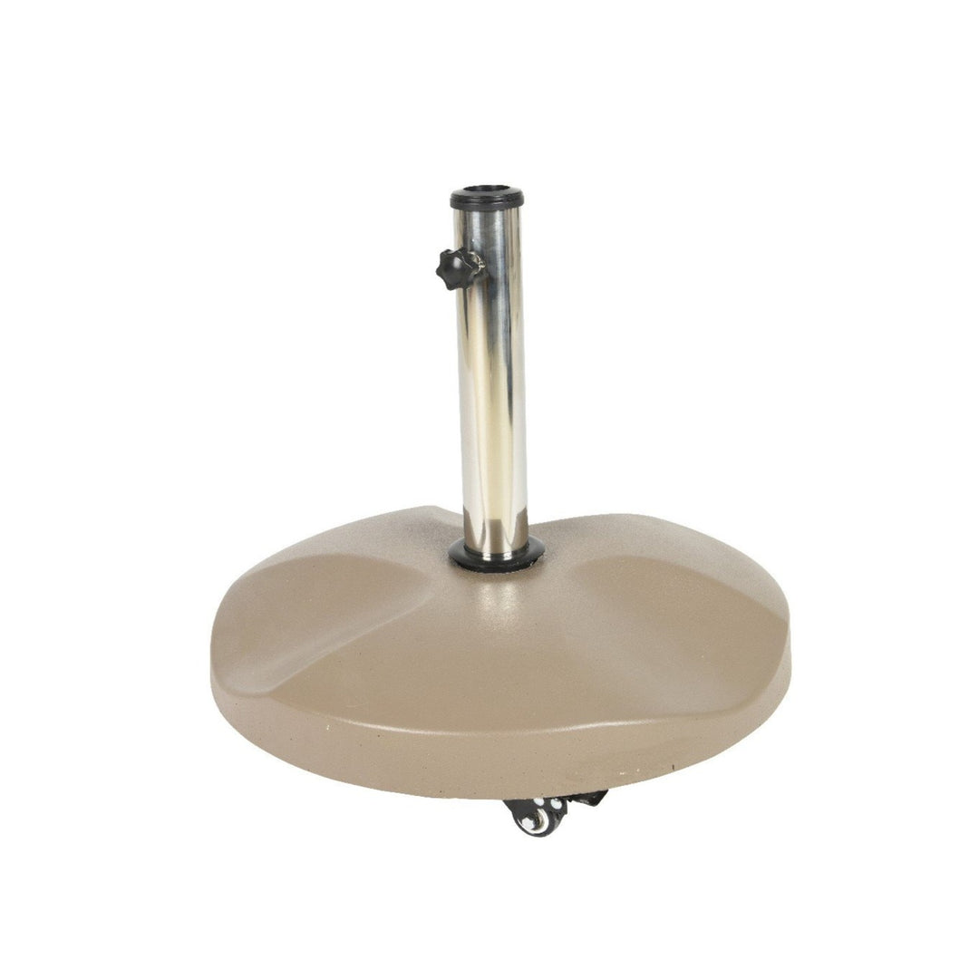 Parasol med kvastbeklædning