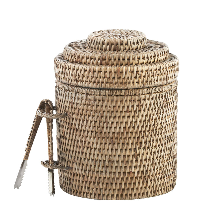 Rattan isspand og tang