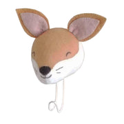 Sleepy Fox Wall Hook