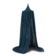 Amour Canopy in Night Blue / Gold Stella by Nobodinoz