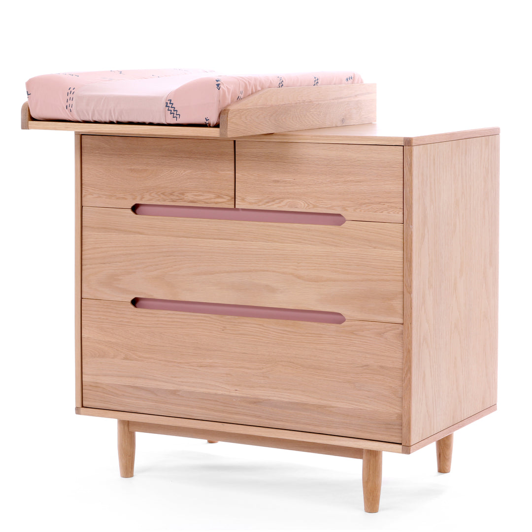 Pure Oakwood Kommode / Puslebord fra Nobodinoz