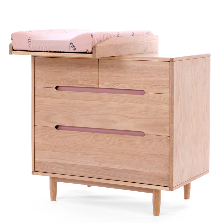 Pure Oakwood Kommode / Puslebord fra Nobodinoz