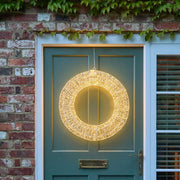 LED Copper Galaxy Christmas Wreath