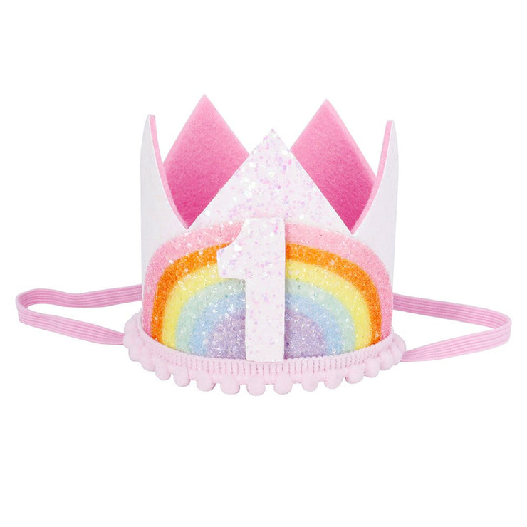 Rainbow Birthday Crown