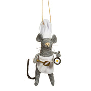 Chef Mouse Christmas Decoration