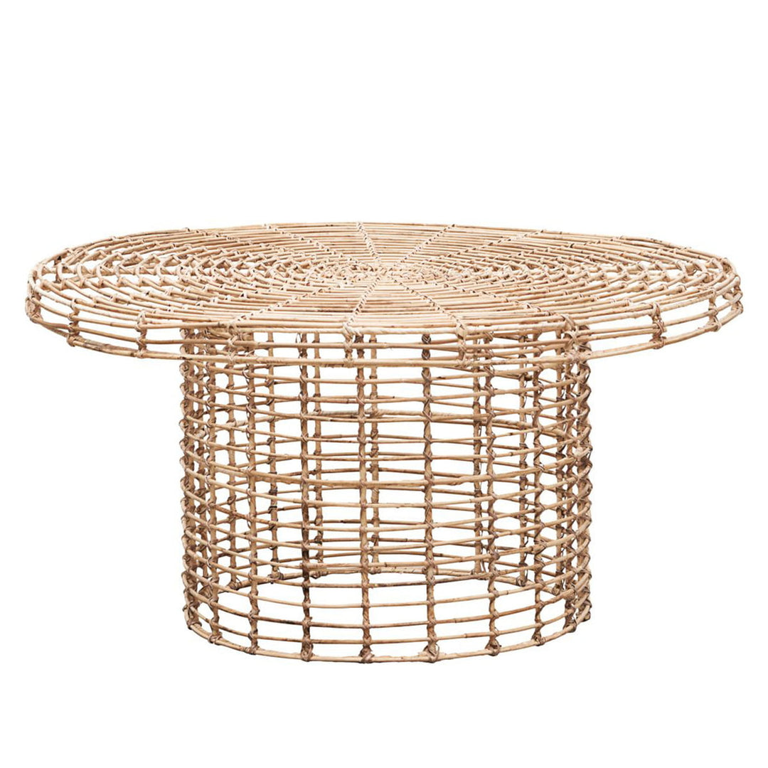Rattan sofabord