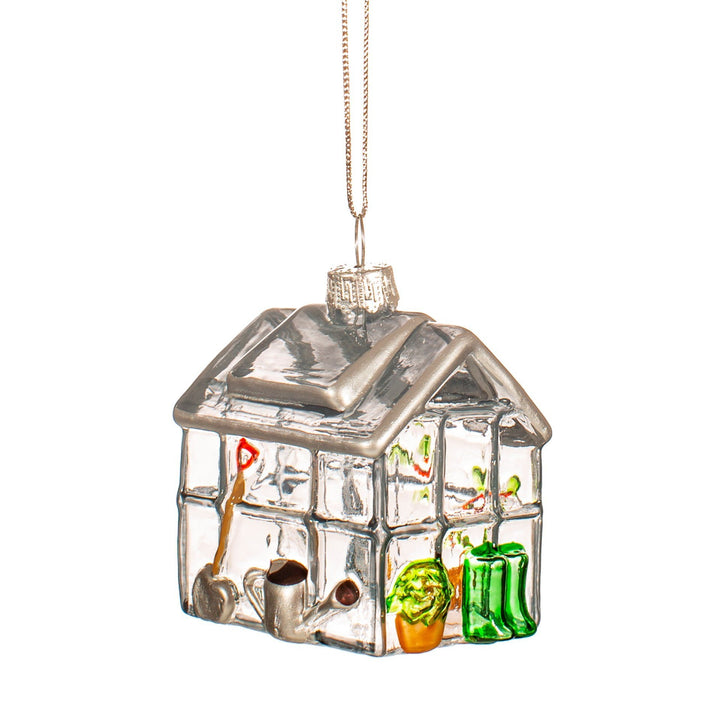 Mini drivhus juletræ dekoration