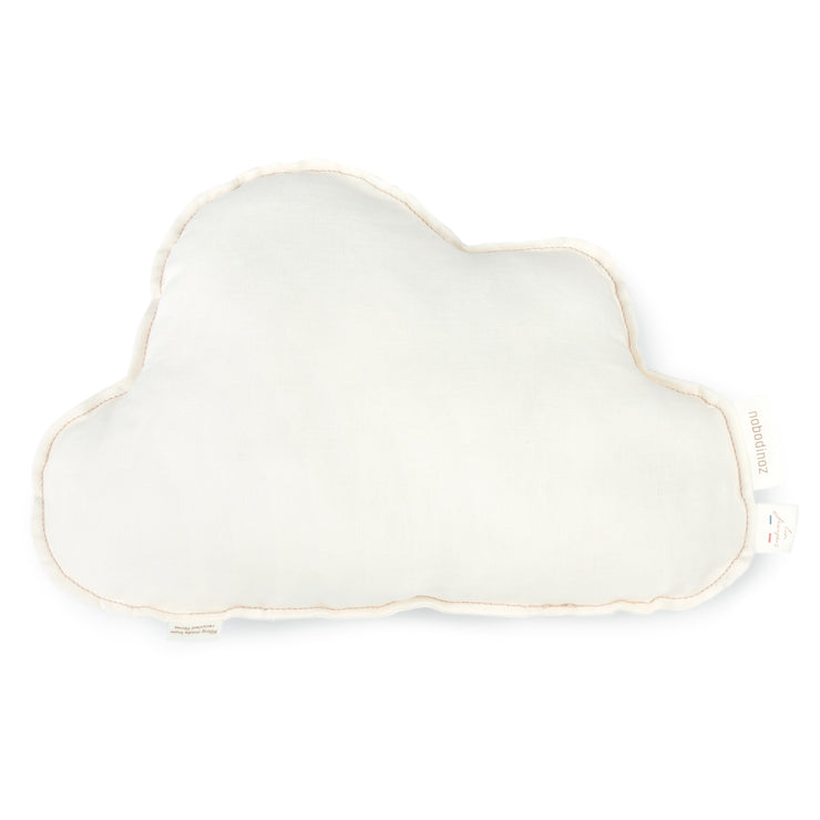 Lin Francais Cloud Cushion in Off White by Nobodinoz