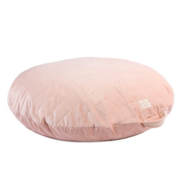 Sahara sækkestol i Bloom Pink Velvet fra Nobodinoz
