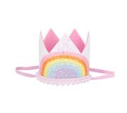 Rainbow  First Birthday Crown