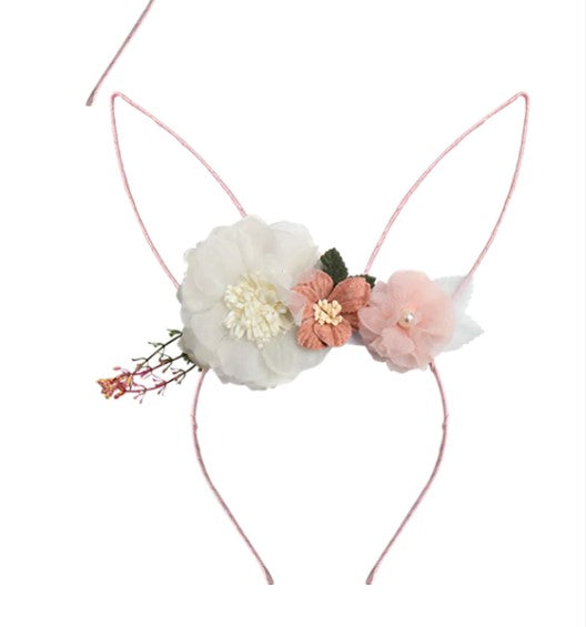 Påskeblomstret kanin pandebånd