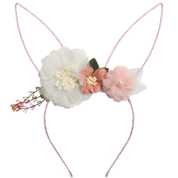 Påskeblomstret kanin pandebånd