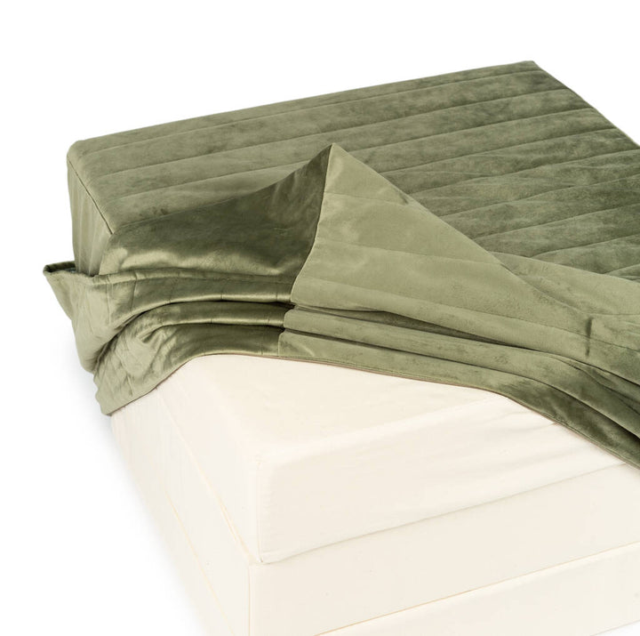 Sovemadras i oliven fra Nobodinoz