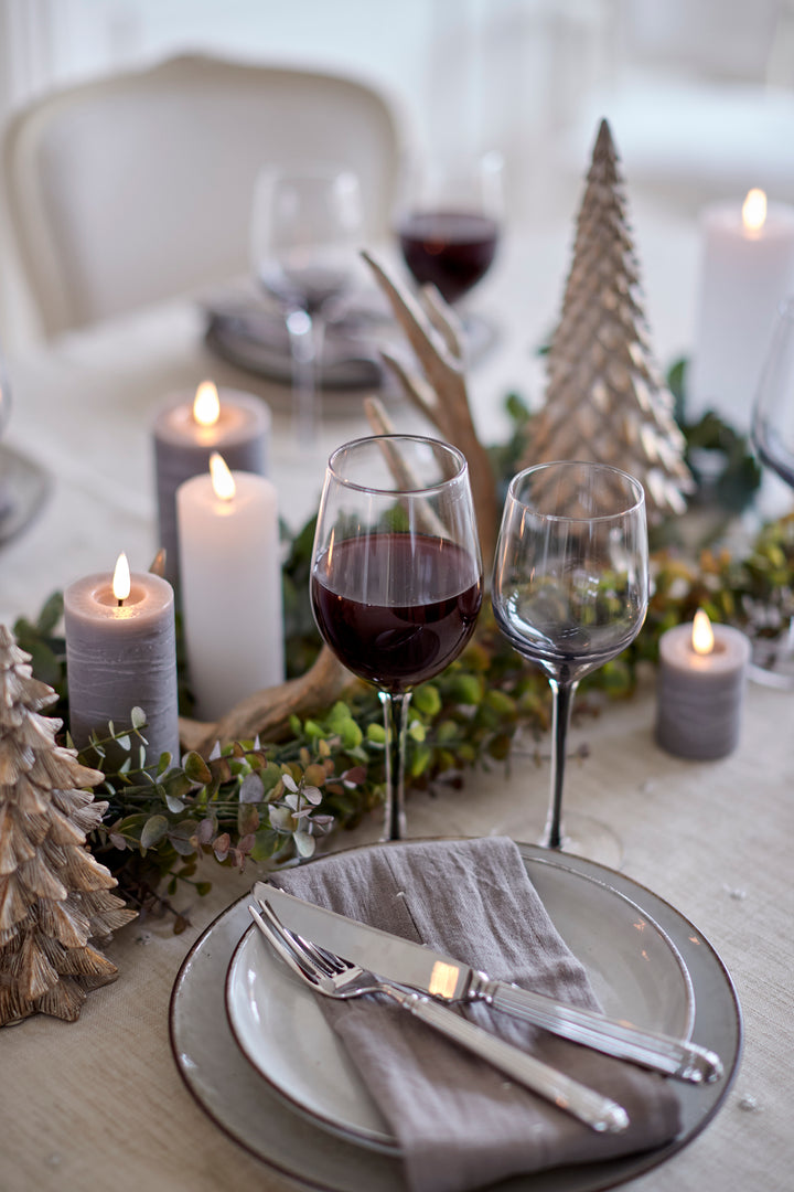 Francesca juletræslys - Sølv