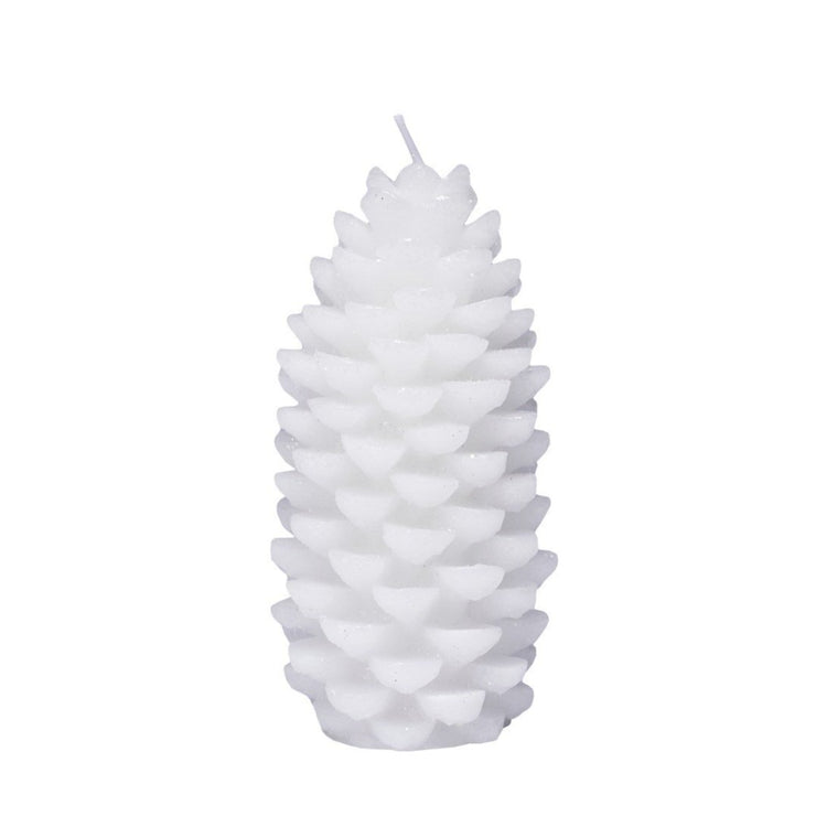 Christmas Pinecone Candle - Ivory